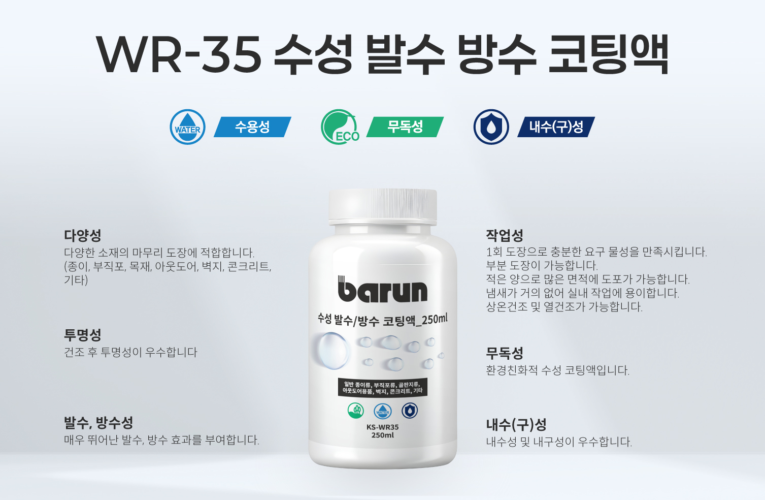 BARUN WR-35 제품 이미지
